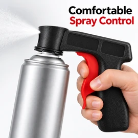 Portable Spray Can Trigger Handle Grip – Reusable Aerosol Paint Handle Tool for Comfortable DIY Painting Projects