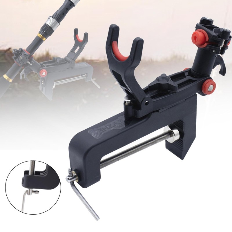 Toysmith Crushable Fishing Rod Holder Adjustable Tripod Fishing Pole Boat