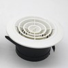 Sugarello Ventilation Duct Cover, Ventilation Inlet, Round Type, Register, Rotary