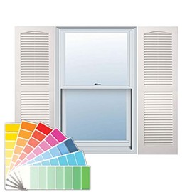 Builders Choice EVL15066PG Shutters, Paintable
