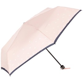 Moonbat Sweet Jasmil Women's Folding Umbrella, Cat Random Print, pale orange