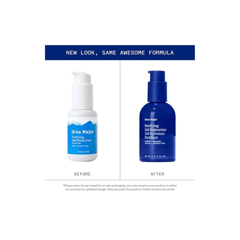 Ursa Major Fortifying Gel Moisturizer | Hydrating Daily Moisturizer |