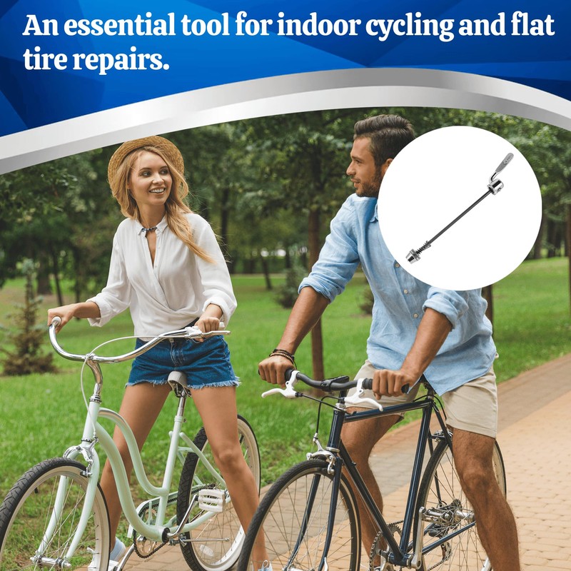 1Pc Turbo Trainer Easy to Install Quick Release Skewer Bike
