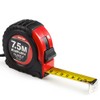 DEKTON DT55104 Hard Case Measure Tape, 240 V, Black/Red, 7.5