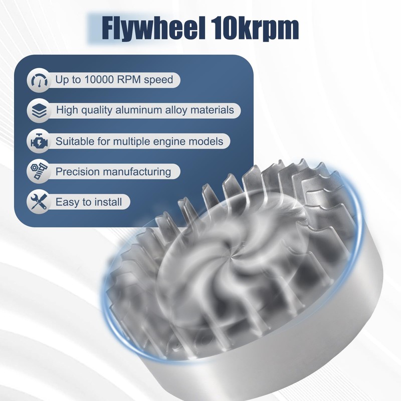Aluminum Flywheel 10krpm for Predator 212cc 200cc 224cc Non Hemi