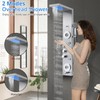 Towallmark Shower Panel Tower System, LED Rainfall Shower Panel Tower