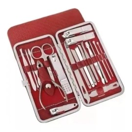 Samsara Estuche De Manucure  Pedicure Set 24 Piezas Acero Inoxidable