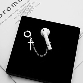 ZOSTLAND Compatible with 1 Pair Creative Earphone Anti Lost Earring Clip Earclip Strap Wireless Earhook Earbud Ear Bud Holder Connector for Airpods 1/2/Pro/3 Beats Fit Pro Sony (Brief Style)