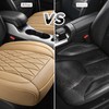 CAR PASS 2 Pack Leather Front Car Seat Covers, Bottom