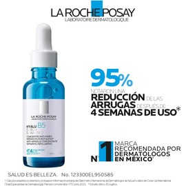 La Roche-Posay Hyalu B5 Serum Concentrado Anti-arrugas, Reparador y Rellenador con Ácido Hialurónico, 30 ml
