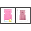 Teddy Baby Bath Sponge Support Foam Bathing Mat Newborn Body