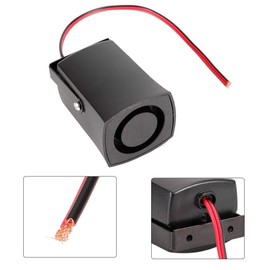 Reversing Camera, Universal 12 V 115 dB Car Reversing Alarm Back Up Horn Beeper Summer Black