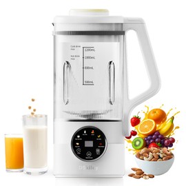 40oz Nut Milk Maker Machine, Automatic Plant Milk Maker with 10 Blades
