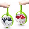 Kitchen Drainage Basket Colander Salad Spinner Colander Folding Handle