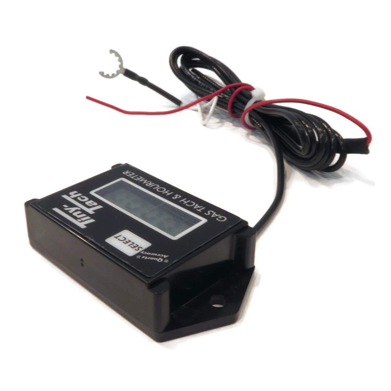 Water Resistant Tiny Tach Digital Hour Meter Tachometer Boat PWC