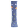 MeMoi Happy Challah Days Holiday Crew - Calcetines, Denim Heather