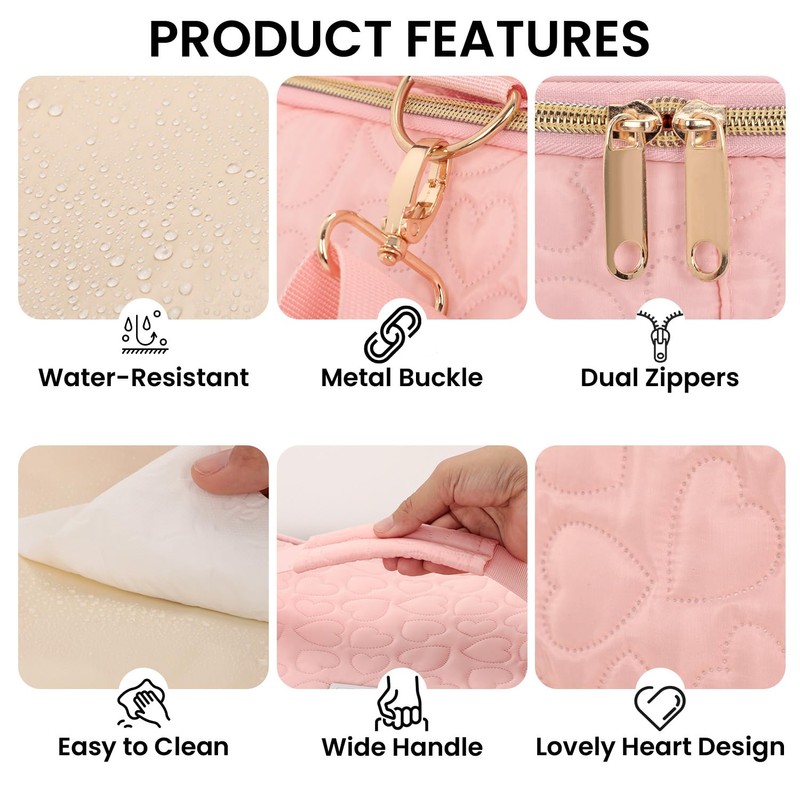 Breast Pump Bag Compatible with Spectra S1/S2, Dual-Layer Carrying Case
