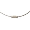 Unit Wire Ring Stainless Steel 5 Piece 1 Pair Length