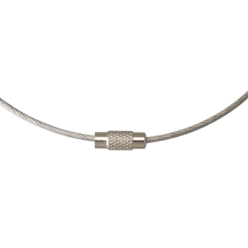 Unit Wire Ring Stainless Steel 5 Piece 1 Pair Length
