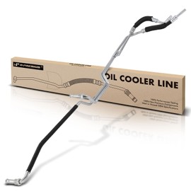 A-Premium Inlet & Outlet Automatic Transmission Oil Cooler Line Hose Assembly Compatible with Ford F-250 Super Duty F-350 Super Duty 2005-2007 5.4L 6.8L