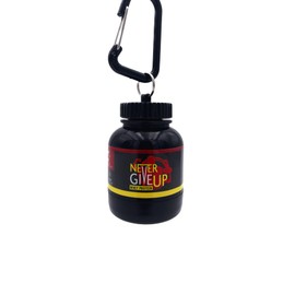 Never Give Up Whey Protein Powder, Various Sizes, 30 and 60 g Portable Protein Holder for Him and Her (30g)