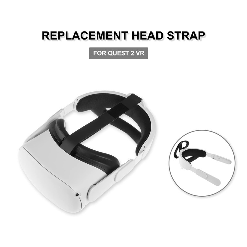 Orzero Head Strap Compatible for Quest 2 Accessories with Head