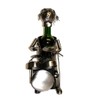 ThreeStar Drummer Wine Bottle Holder Metal Character