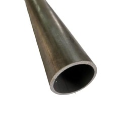 3" OD x 3/16" Wall DOM Seamless Round Flate Tube x 4" Long, Mild Steel Tubing Metal Sheet Weldable Sheet Metal Panels for Industrial DIY Use Projects Accessories