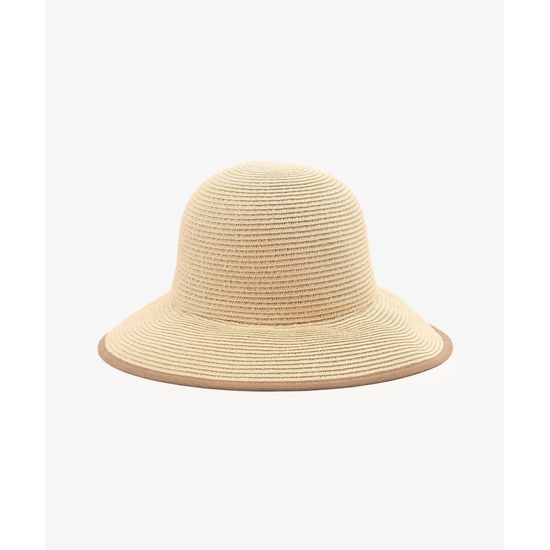 [ アフタヌーンティー リビング ] AfternoonTea LIVING ハット JK27 洗えるリボンバックカットUVハット アイボリー