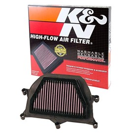 K&N YA-6006 Filtro de Aire de Repuesto de Alto Rendimiento para Yamaha R6 2006-07, Negro