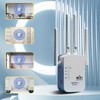 2025 WiFi Extender – Powerful 1200Mbps Dual Band (5GHz/2.4GHz) Signal