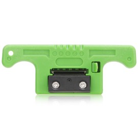 Fiber Stripper 5 Channel Longitudinal Stripping Tool PVC Shell Steel Blade Open Cover Design Portable Cable Stripper