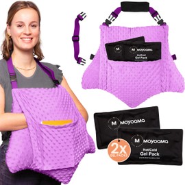 MOYOAMA 3 Pcs Hysterectomy Pillow Set - Incl 2 Gel Packs for Soothing Relief - Hysterectomy Recovery Must Haves After C Section,Post Surgery Pillow,Abdominal Surgery Recovery Pillow,Hysterectomy Gifts