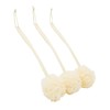 Juvale Exfoliating Luffa Shower Scrubber & Bath Scrubber for Body