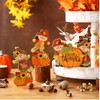 Ferraycle 3 Pcs Thanksgiving Scarecrow Decor Fall Decor Farmhouse Sign