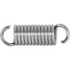 Prime-Line SP 9613 Extension Spring, Spring Steel Construction, Nickel-Plated Finish,