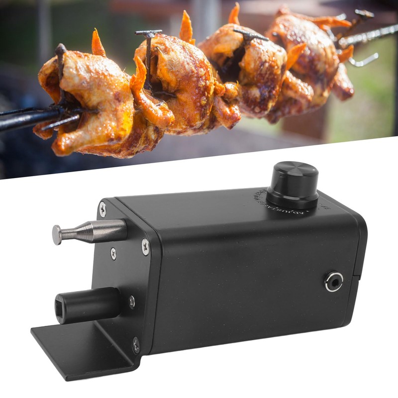 Grill Rotisserie Motor, Portable USB Electric Barbecue Rotisserie Motor with