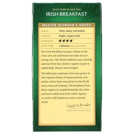 Twinings Irish Breakfast Tea, Tea Bags, 20-Count Boxes (Pack of 6)