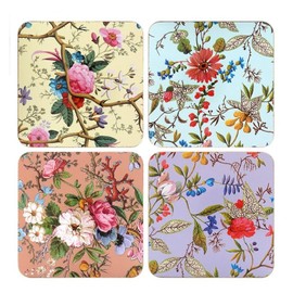 The Leonardo Collection William Kilburn Coasters Set of 4 | Coasters Set For All Modern Kitchen & Offices | Designed By William Kilburn | Coasters For All Types of Cups & Mugs