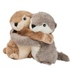 Warmies Soft Toy "Kuschelfreunde Otter Set of 2" Millet Lavender