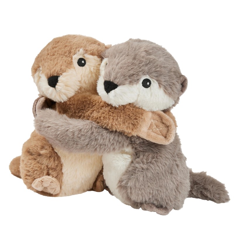 Warmies Soft Toy "Kuschelfreunde Otter Set of 2" Millet Lavender