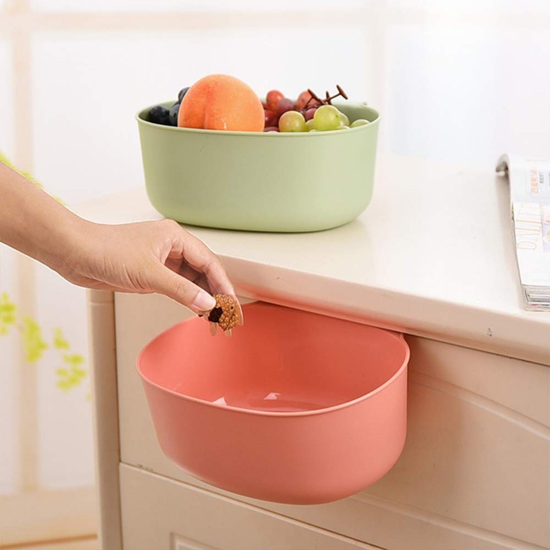 Wankd 2 x collection tray for kitchen waste for hanging,