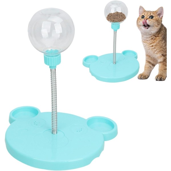 YistarAble Wobbly Dog Treat Toy, Leaking Treats Ball Pet Feeder