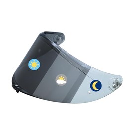 Logto Photochromic Visor Compatible With K1S,K1,K5,K5S,PISTA GP RR,Corsa-R,K6,K6S,K3SV,New K3 Helmet Transition Face Shield (K6,K6S Clear To Smoke)
