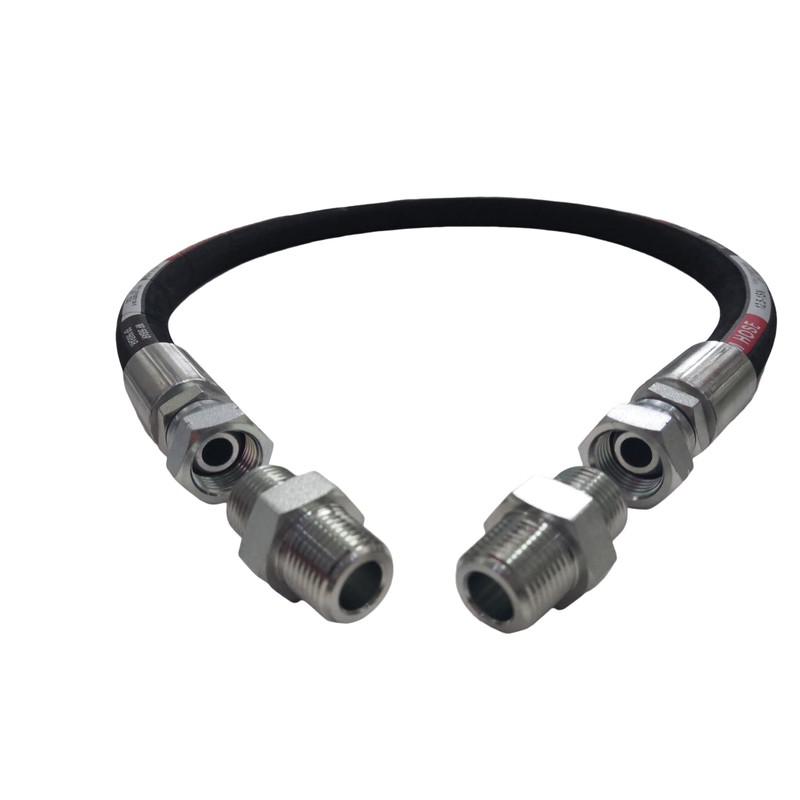 Upgraded Compressor Jumper Hose, High-Temperature 320°F, 1/2" x 40"Length, 1/2"