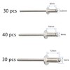100 PCS Core Pulling Aluminum Rivets,Blind Rivets