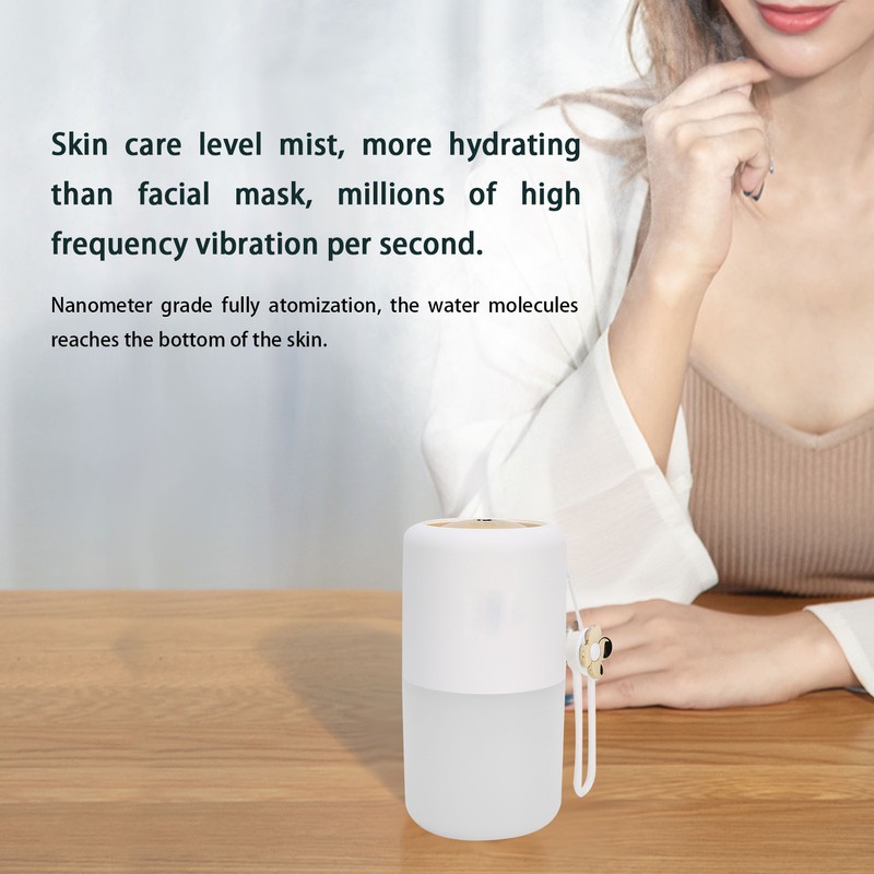 300ml Air Humidifier Mist Maker Sprayer Night Light USB Plug
