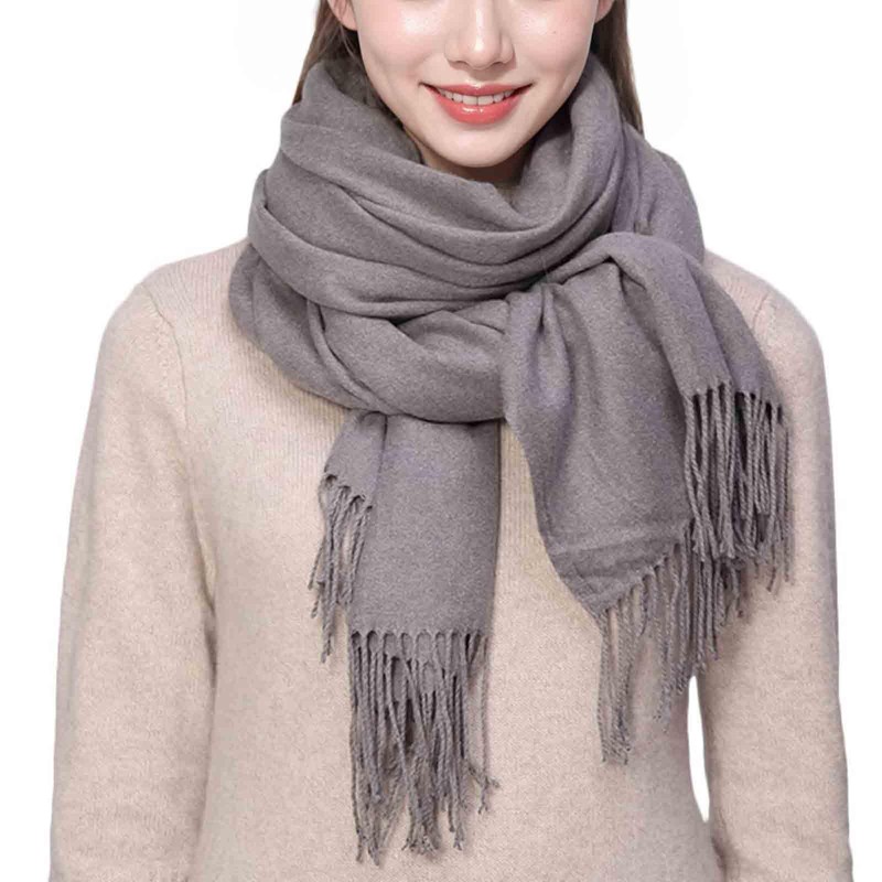 RIIQIICHY Scarf, Women's Scarf, Large Scarf, Weddings, Cashmere Touch, Solid,