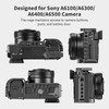 SMALLRIG A6100/A6300/A6400/A6500 Cage Camera, Jaula de Camara con 1/4 Tornillo