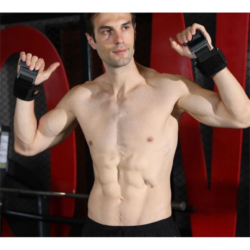 TOPMAD Heavy Duty Gym Hooks for Weight Lifting – Wrist